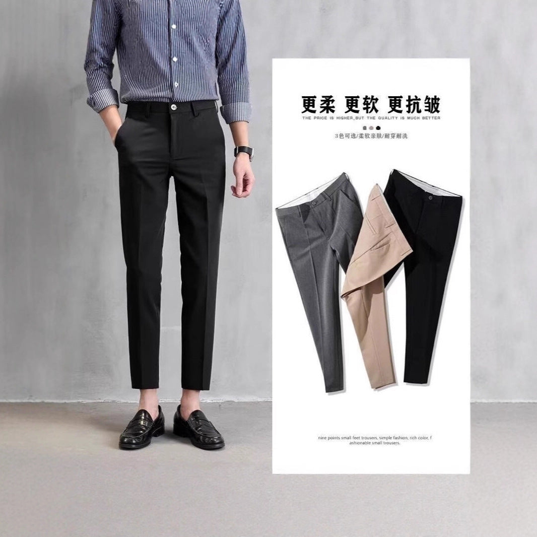 Herren Elegante Slim Fit Chino-Hose Shop Nory