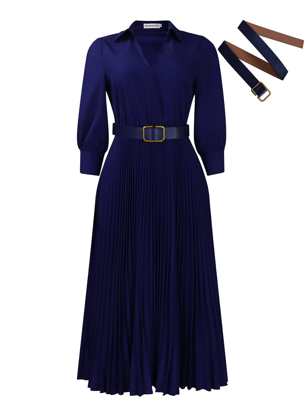 Women 's solide Farbe große Größe Kleid