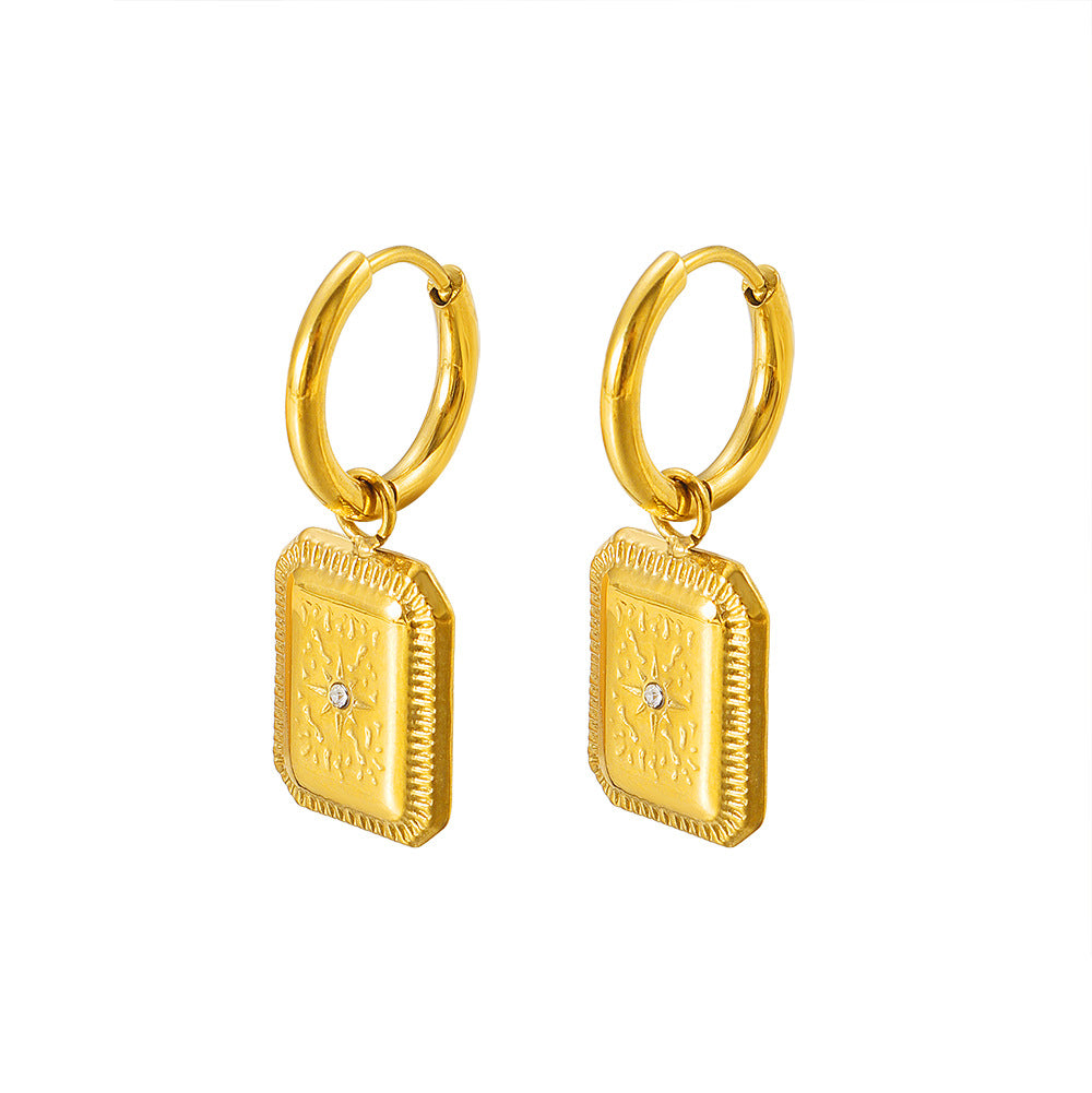 Damen Ohrhänger mit elegantem, geometrischem Anhänger Shop Nory
