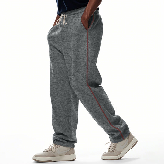 Herren nan Lässige Jogginghose mit Kordelzug und seitlichem Zierstreifen Shop Nory