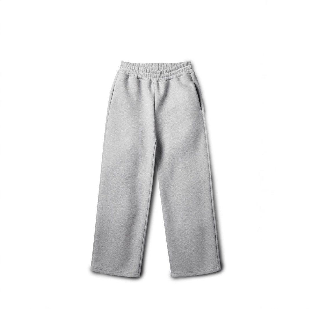 Unisex nan gerade geschnittene Jogginghose mit hohem Elastikbund und seitlichen Eingrifftaschen Shop Nory