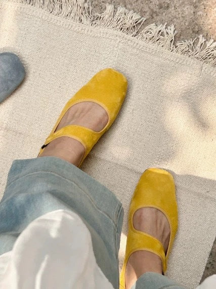 Damen Komfortable Ballerinas mit eleganten Cut-Outs Shopnory