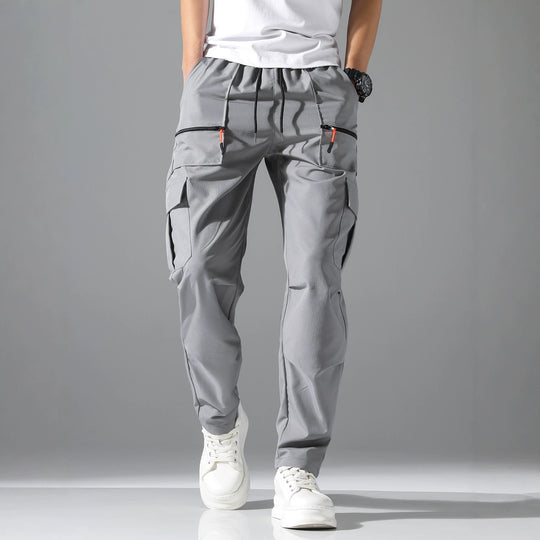 Herren Bequeme Cargo-Hose mit elastischem Bund Shop Nory