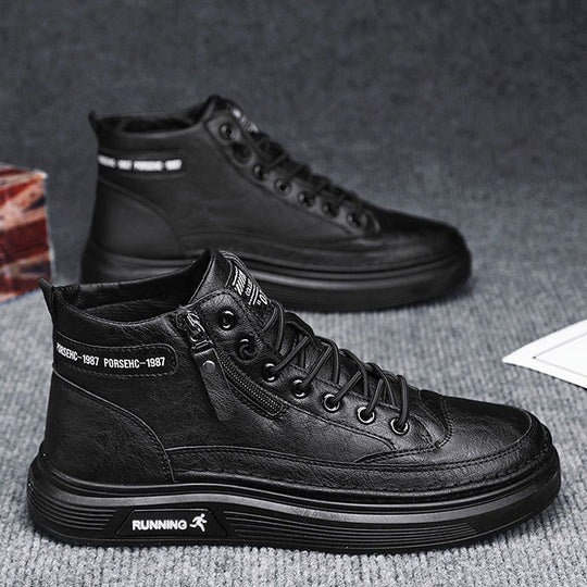 Damen Hohe Sneakers mit praktischem Reißverschluss und robustem Design