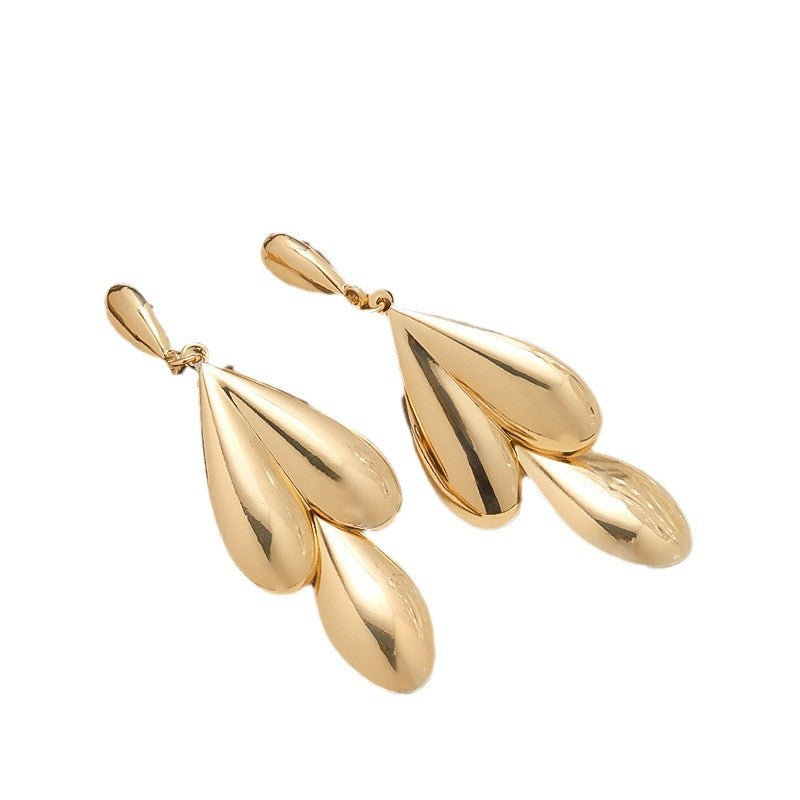 Damen Hängende Ohrringe im eleganten Tropfen-Design Shop Nory