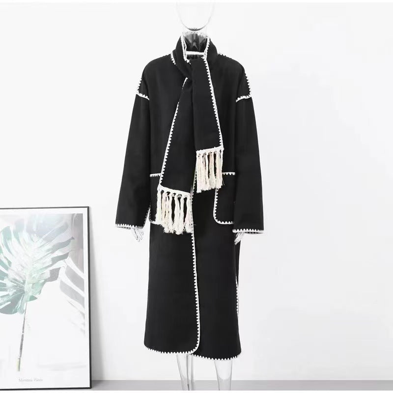Damen Lange Strickjacke Shop Nory