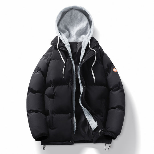 Herren Steppjacke mit abnehmbarer Kapuze Shop Nory