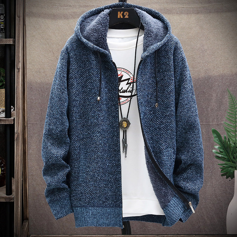 Herren bequeme und stylische Kapuzenjacke