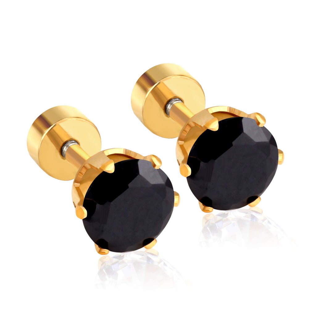 Damen Ohrstecker mit funkelndem Kristall und hochwertigem Edelstahl Shop Nory