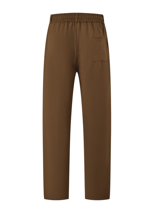 Damen Leichte Relaxhose mit elastischem Bund, geradem Schnitt & aufgesetzter Gesäßtasche Shop Nory
