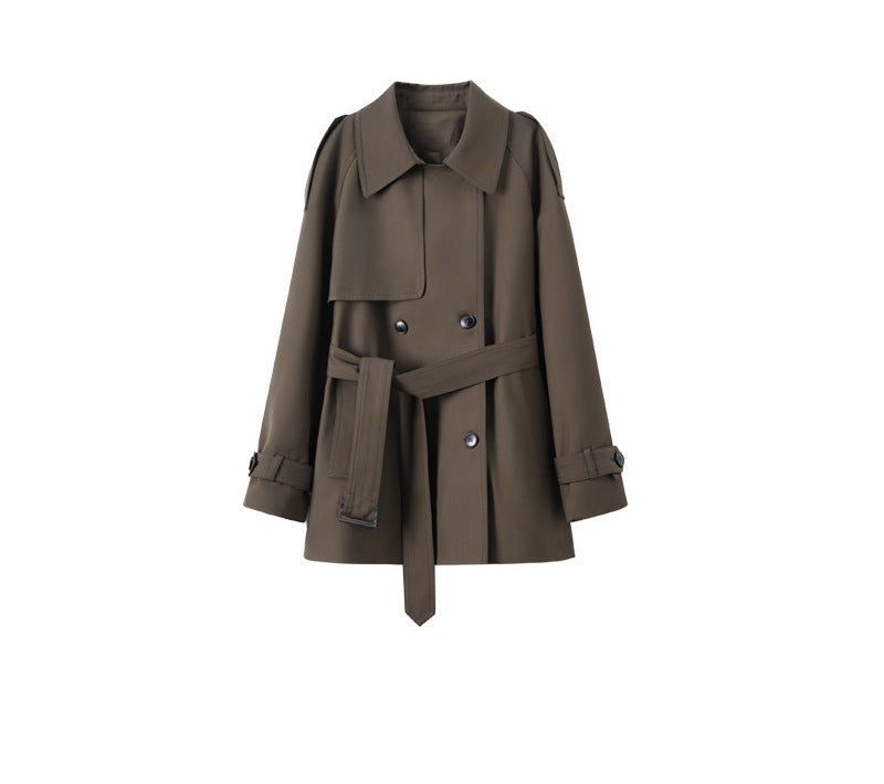 Damen Modischer Trenchcoat mit tailliertem Schnitt Shop Nory