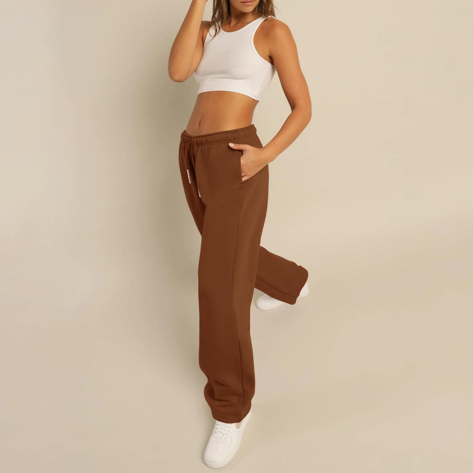Damen weit geschnittene Sweatpants