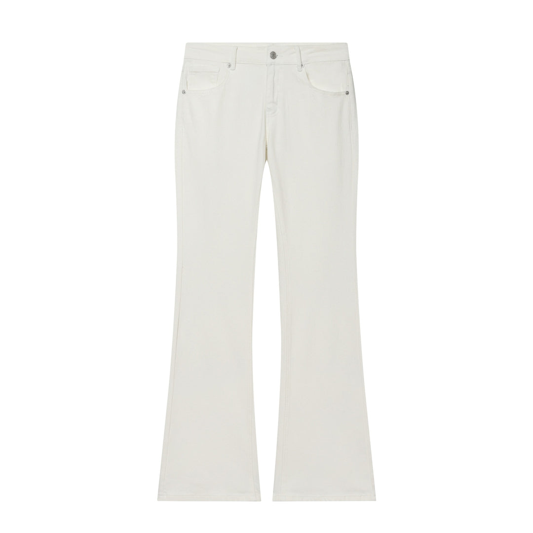 Damen Hochtaillierte ausgestellte Jeans mit Kickflare und Fünf‑Taschen‑Schnitt Shop Nory