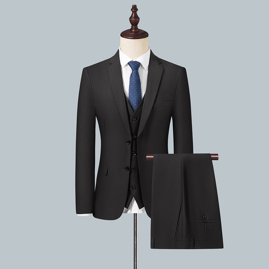 Herren Schlankes Einreihiges Business-Sakko mit Zwei-Knopf-Silhouette Shop Nory