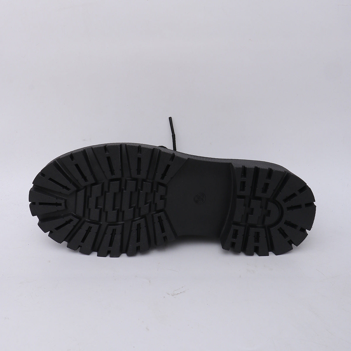 Damen Schnürer mit robuster Profilsohle und elegantem Design