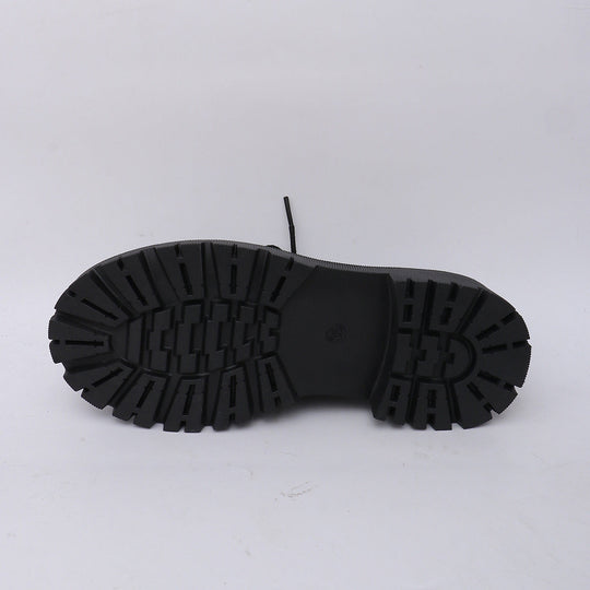 Damen Schnürer mit robuster Profilsohle und elegantem Design