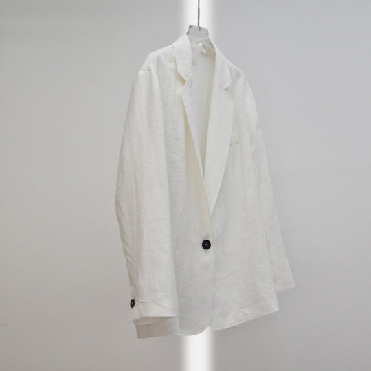 Damen Eleganter und lässiger Leinenblazer Shop Nory