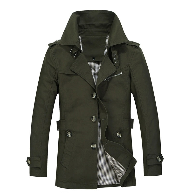 Herren Elegante Übergangsjacke mit praktischem Stehkragen Shop Nory