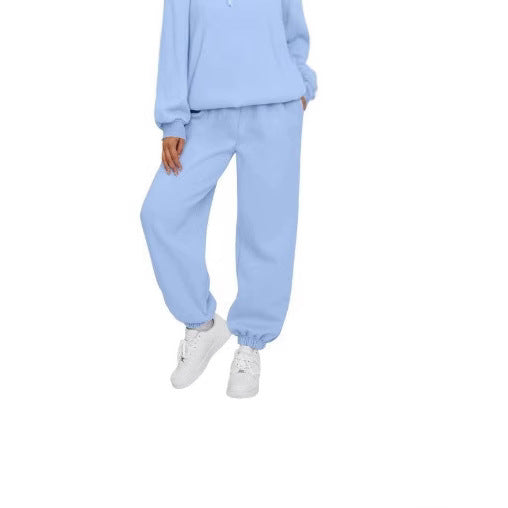 Damen nan lässige Jogginghose mit hohem Bund elastischen Knöchelabschlüssen und weichem Fleecefutter Shop Nory