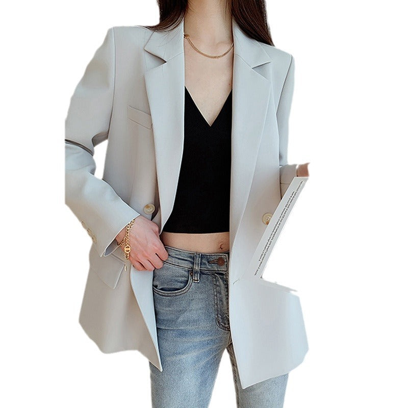 Damen Elegante Oversized Blazerjacke Shop Nory