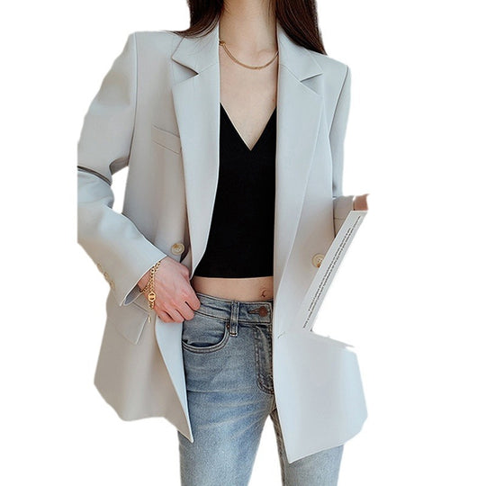 Damen Elegante Oversized Blazerjacke Shop Nory
