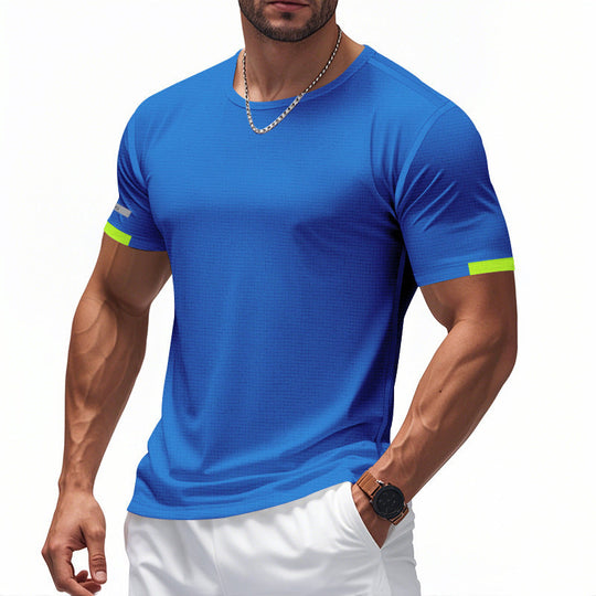 Herren Funktions-T-Shirt mit atmungsaktivem Design und reflektierenden Details ShopNory