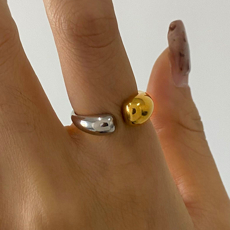 Damen Offener Ring mit modernem Design und hypoallergenen Eigenschaften Shop Nory