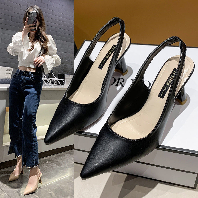 Damen Slingback Pumps mit stilvollem Plateau