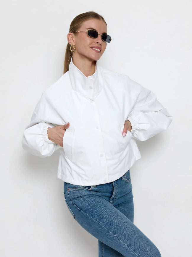 Damen Modische Oversized Jacke