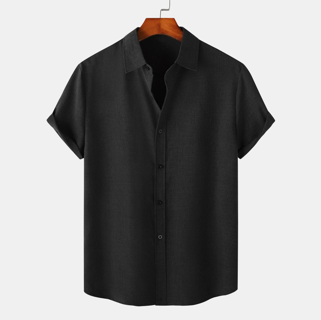 Herren Kurzarmhemd aus atmungsaktiver und komfortabler Baumwolle mit elegantem Design