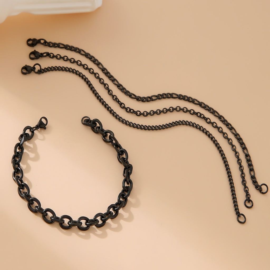 Damen Halskette aus robusten Metallringen Shop Nory