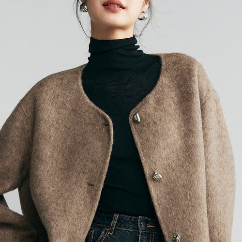 Damen Elegante und bequeme Strickjacke Shop Nory