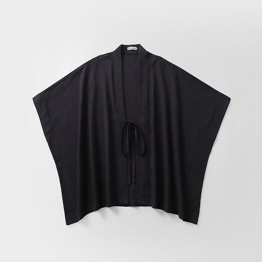 Damen Oversize Kimono-Cardigan mit Bindegürtel und Eingrifftaschen Shop Nory