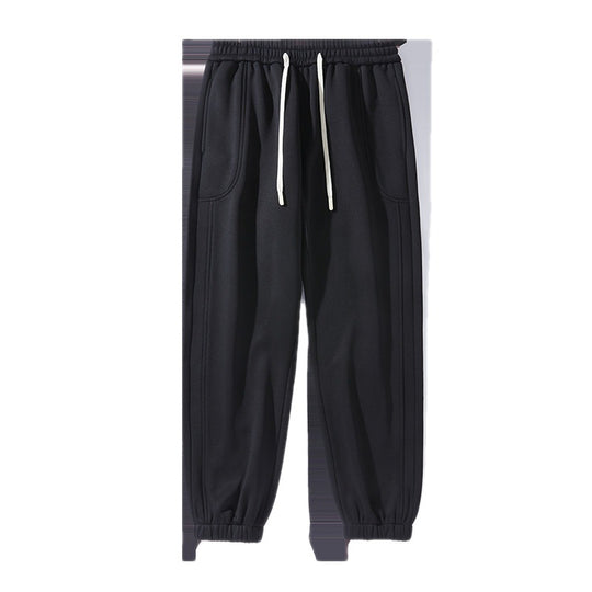 Herren Bequeme athletische Jogginghose mit Tunnelzug und elastischen Knöchelbündchen Shop Nory