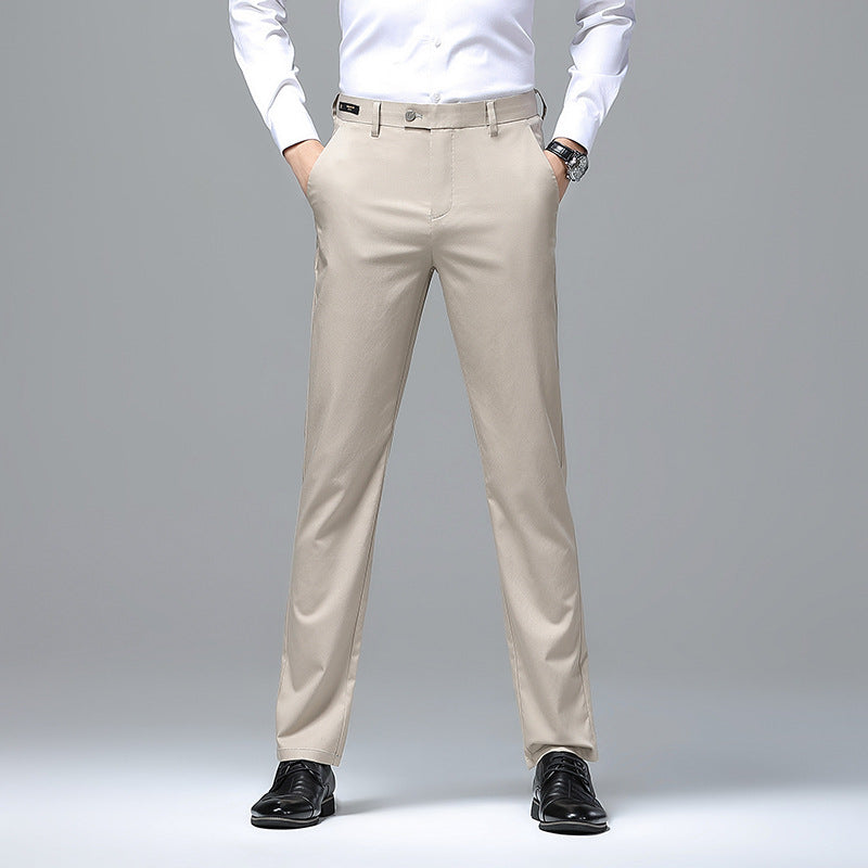 Herren Elegante Business-Chino mit Stretchkomfort und schlankem Bügelsaum Shop Nory