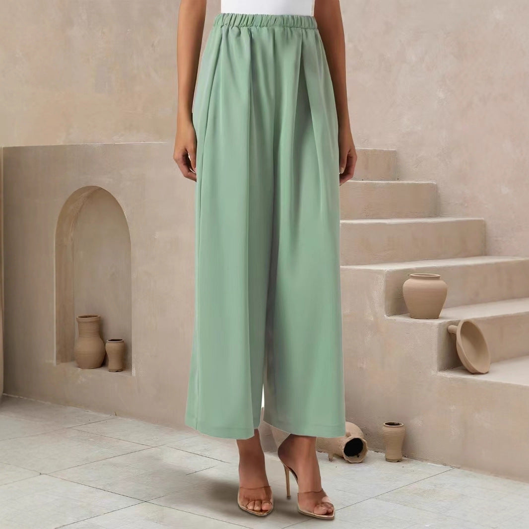 Damen Fließender Maxi-Kaftan-Mantel mit offenem Vorderteil und minimalistischem Stehkragen Shop Nory