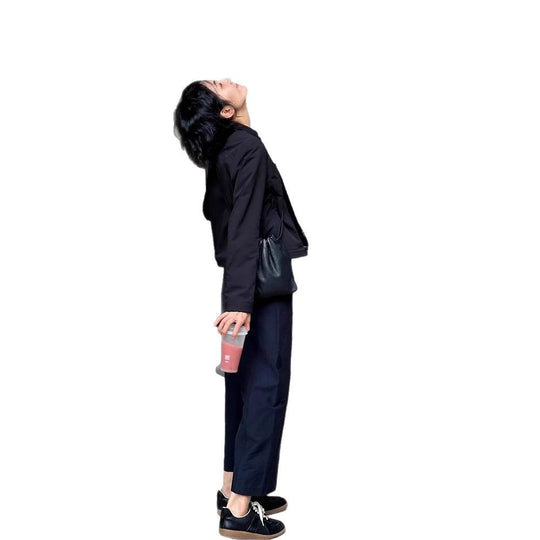 Damen urbane Übergangsjacke mit minimalistischen Details Shop Nory