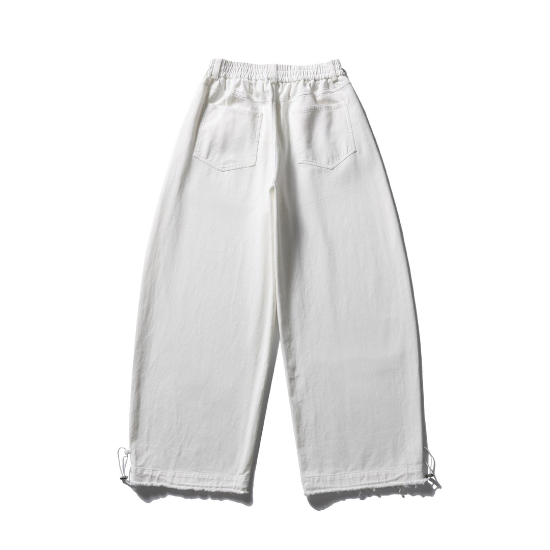 Damen Culotte-Hose im weiten Schnitt mit elastischem Bund und Kordelzug Shop Nory
