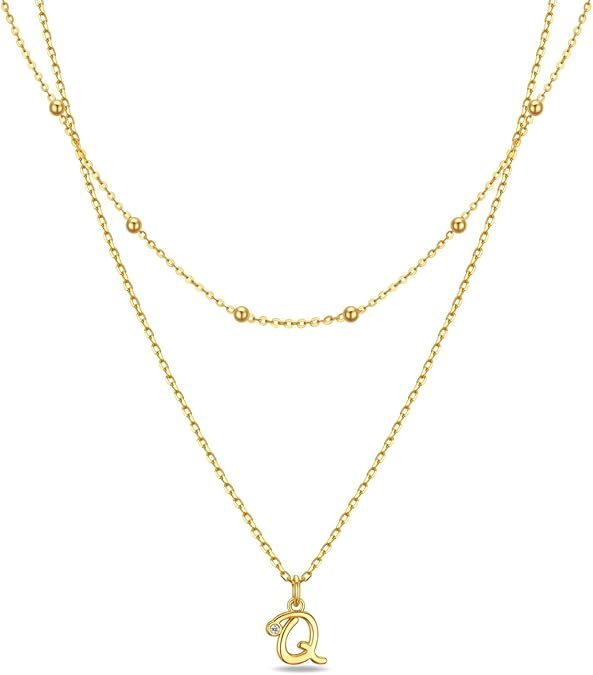 Damen Halskette mit mehrfarbigem Anhänger und filigranem Design Shop Nory