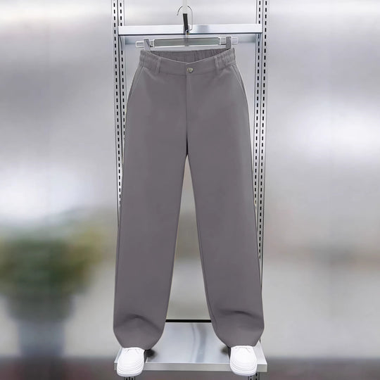 Herren Weite Chinohose mit hoher Taille und elastischem Rückbund Shop Nory