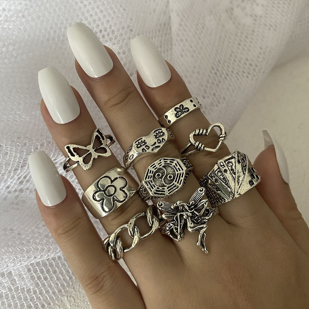 Damen Ring-Set mit kreativen und einzigartigen Designs Shop Nory