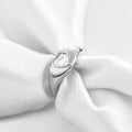 Damen Ring mit herzförmigem Zirkonia-Einsatz Shop Nory
