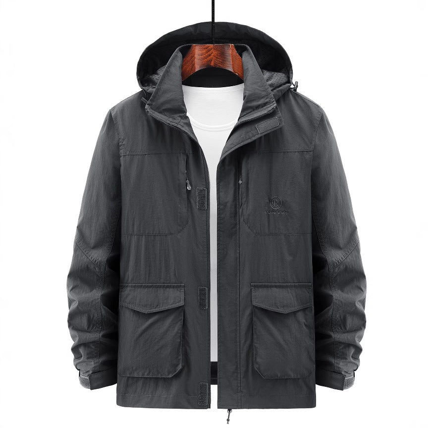 Herren Robuste Wetterjacke mit praktischen Taschen Shop Nory