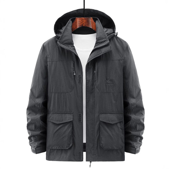 Herren Robuste Wetterjacke mit praktischen Taschen Shop Nory