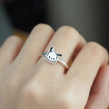 Damen Verspielter Ring mit tierischem Design Shop Nory
