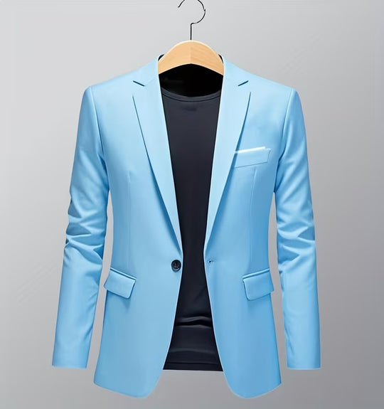 Herren taillierter Business-Sakko mit Stretchkomfort und modernem Revers Shop Nory
