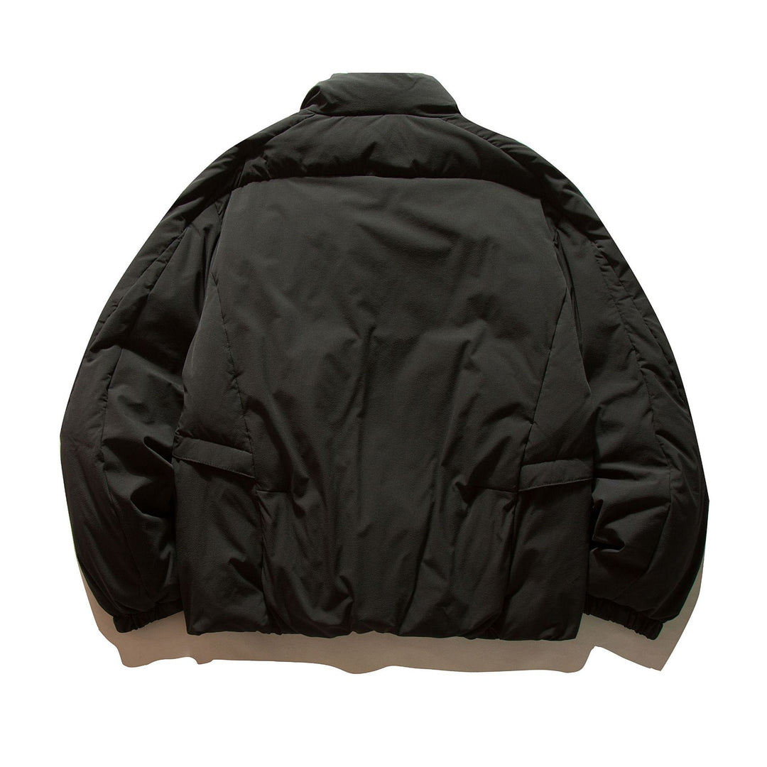 Herren Boxy Thermo-Pufferjacke mit überlappendem Stehkragen und aufgesetzten Klappentaschen Shop Nory