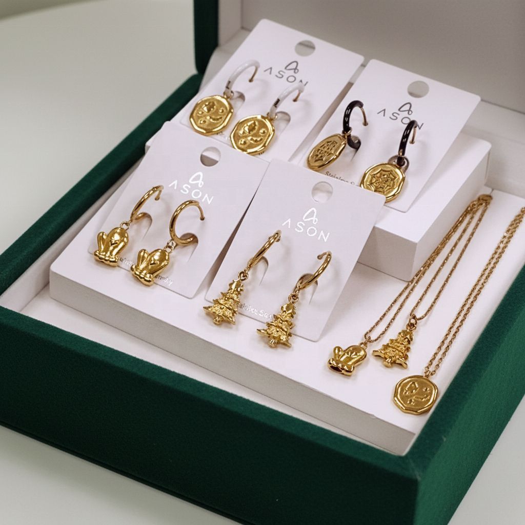 Damen Hängende Ohrringe mit kreativem Spinnennetzdesign und goldener Akzent Shop Nory
