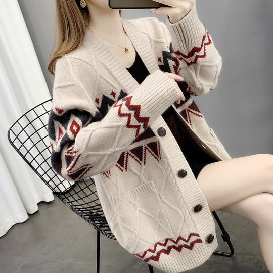 Damen Strickjacke Shop Nory