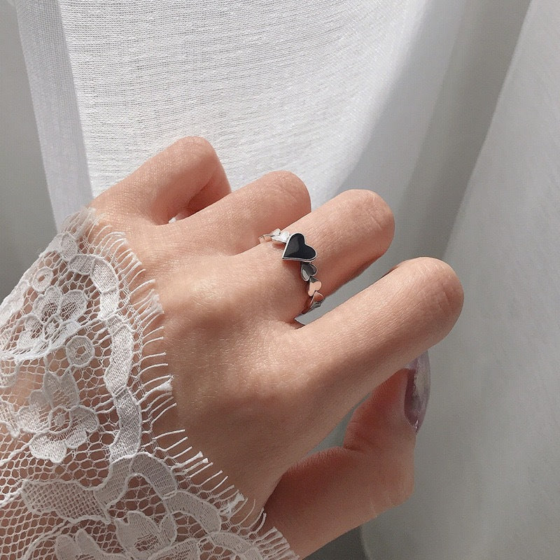 Damenring mit verspieltem Herz-Design Shop Nory